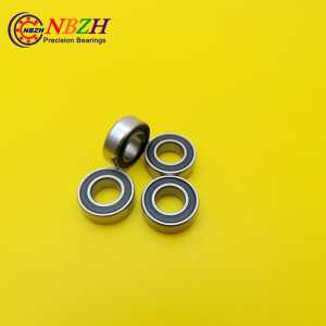 NBZH free shipping  MR126-2RS L-1260DD WBC6-12 MR126 2RS 6*12*4 mm high-quality ABEC-5 Z2V2 goods bearing